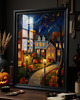 grafiki i ilustracje PLAKAT dekoracyjny noc Halloween ilustracja grafika 5