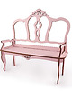 klocki i zabawki drewniane Drewniana sofa dla lalek/ ażurowa / różne kolory 1