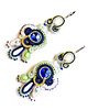 kolczyki soutache Sutaszowe kolczyki BALI 1