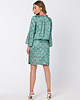 sukienki midi damskie Sukienka typu kaftan z wiązaniem przy szyi-model 1(S-338) 1