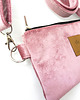saszetka nerka Mini nerka torebka na telefon Baby Pink 2