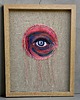 obrazy Obraz haftowany i malowany łapacz snów oko 3D. 5