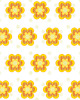 naklejki ścienne do pokoju dziecka Tapeta kawiaty- Sweet Flowers 1