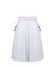 spódnice midi Biała spódnica z kontrafałdą CLASSIC I 1