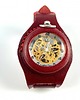 zegarki męskie DC 039 - Silver Dragon - Sweet Red - zegarek mechaniczny 1