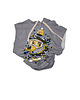 bluza z kapturem damska Ice Bear Yellow Oversized Sleeveless Hoodie 5