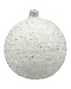 ozdoby choinkowe Bombka okrągła śnieżka: duża 1