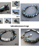 bransoletki wire wrapping Labradorytowe krążki vol. 2 -  bransoletka 5