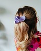spinki i klamry do włosów Scrunchie spinka klamra jedwabna słodka lawenda 4