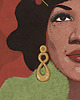 plakaty Kobieta, ilustracja, plakat, kwiaty 2