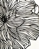 inne Wycinanka Black Flower I 3