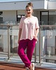 bluzki kimonowe damskie KOSZULOVE bluzka oversize z kieszonką 4