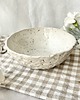 miski i misy Ceramiczna miska - przepiórcza biel 2