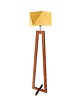 lampy podłogowe Drewniana lampa podłogowa BALI 4