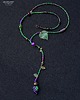 chokery Boho cudny naszyjnik z drobnych koralików z winogronem PREZENT handmade 6