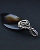 wisiory Cassandra - duży wisior z agatem, wire-wrapping. 1