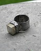 pierścionki - różne Kostka - piryt - pierścionek 1
