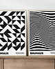 plakaty Zestaw 2 plakatów geometria bauhaus v2 3