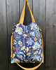 torby XXL Torba na ramię XXL - print jesienne kwiaty 1