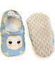 buty dziecięce Buciki - niebieskie kwiatki 2