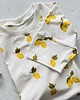 t-shirt damskie T- shirt Damski oversize -cytryny na ecru 1