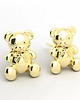 kolczyki pozłacane Kolczyki TEDDIES  -srebro,złoto,różowe złoto 3