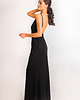 sukienki maxi damskie Sukienka "Selena" - czarna maxi 2
