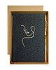 notatniki i albumy Notes Potret kobiety Gold 14x20.5 cm z pudełkiem 200 stron w linie 3