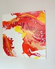 obrazy BLOODSTREAM ręcznie malowana abstrakcja 70x70 cm 4