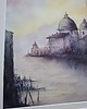 obrazy Obraz akwarelowy "Wenecja II/2026" oprawiony w passe-partout 40x50 cm 1