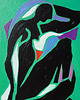 obrazy Obraz ręcznie malowany fowizm Henri Matisse style taniec  silnie działa 3