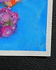 obrazy Ośmiorniczka obraz pastela olejna 15x15 cm 4