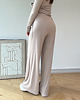 spodnie dresowe damskie Spodnie Gentle super soft taupe 3