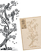 tapety i naklejki ścienne Szablon malarski wielokrotny /CHINOISERIE #1 2