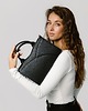 torby na ramię Flow bag - skórzana torebka - czarny 3