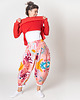 bluza z kapturem damska Bluza z kapturem - Cranberry 3