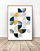 plakaty Zestaw geometrycznych plakatów "Patchwork" 50x70 (500mm x 700 mm) 1