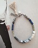 bransoletki z kamieni naturalnych Bransoletka patyczki opal, lapis lazuli, larvikit, labradoryt 1