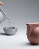 czajniki i dzbanki BAU SOLO / RÓŻOWY / Porcelanowy zestaw do herbaty 3