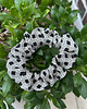gumki do włosów Jedwabna gumka scrunchie z upcyclingu 1
