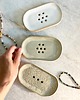 mydelniczki Ceramiczna Mydelniczka - szałwia 4