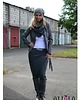 spodnie dresowe damskie Spodnie OLIOLO Dresowe wiązane oversize 3
