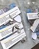 kolczyki z kamieniami Kolczyki naturalny Cytryn kamień dobrobytu piórko księżyc 4