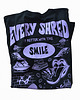 t-shirty męskie Czarny długi T-shirt Shrooms 4