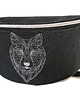 saszetka nerka Nerka czarna z wilkiem 1