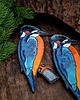 Ozdoby na ścianę Ceramiczny ptak 2 sztuki dekoracja ścienna 5