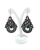 kolczyki soutache Czarne kolczyki sutasz - kolekcja Thalia 1