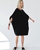 sukienki midi damskie Oversizowa czarna sukenka z jerseyu 4