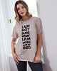 t-shirt damskie T-shirt Voila Lazy Days Krem 2