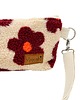 torebki mini Torebka "Bordowe kwiaty" baranek 2